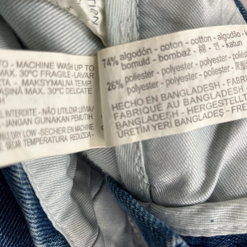 NWT Zara Trafaluc Denimwear Mom Fit Jeans - Picture 11 of 11